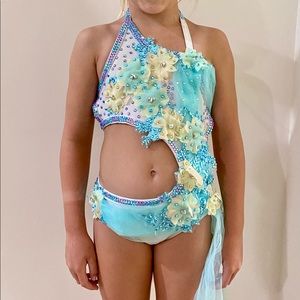 Girls lyrical solo costume size 8
